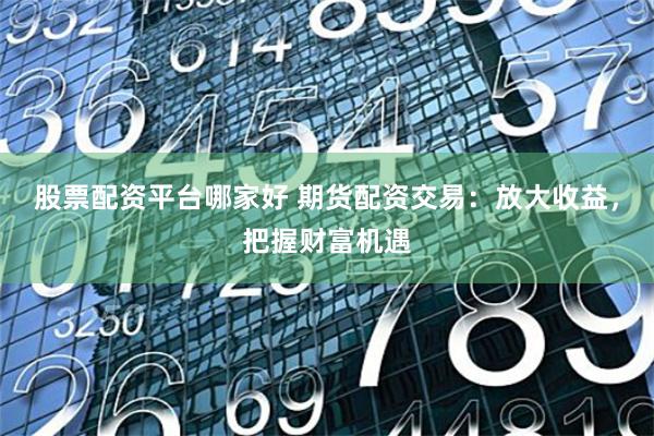 股票配资平台哪家好 期货配资交易：放大收益，把握财富机遇